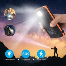 Load image into Gallery viewer, 25000 mAh Portable Solar Power Bank Solar Charger For Smart Phones and Tablets-birthday-gift-for-men-and-women-gift-feed.com

