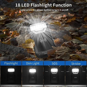 26800mAh Solar Charger Waterproof Portable Power Bank-birthday-gift-for-men-and-women-gift-feed.com