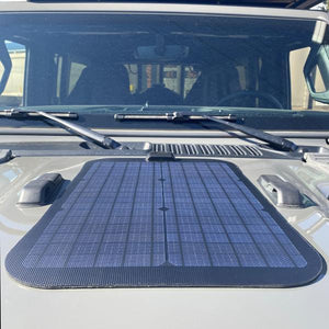 30 Watt Hood Mounted Vehicle Solar Panel Kit-birthday-gift-for-men-and-women-gift-feed.com