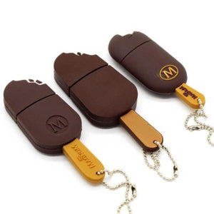 Chocolate and Vanilla Ice Cream USB Flash Drive-birthday-gift-for-men-and-women-gift-feed.com