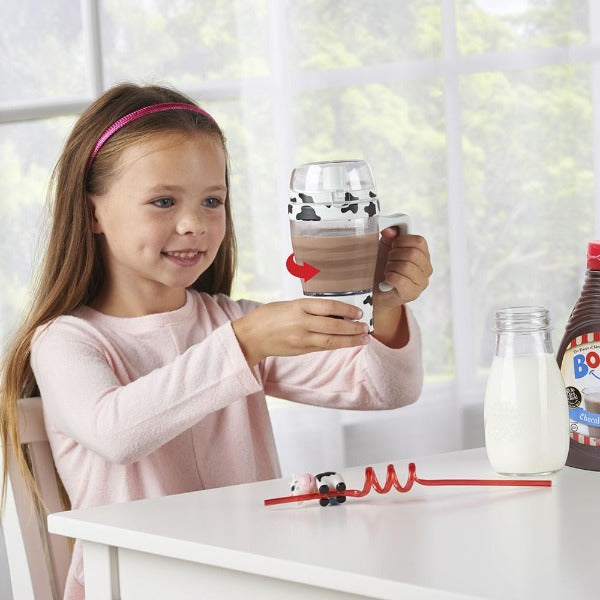 GIFT-FEED: Messless Chocolate Milk Mixing Mug for Kids