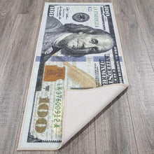 Load image into Gallery viewer, 100 Dollar Bill Money Rug-birthday-gift-for-men-and-women-gift-feed.com
