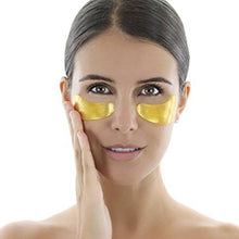 Load image into Gallery viewer, 24k Gold Eye Mask With Collagen-birthday-gift-for-men-and-women-gift-feed.com

