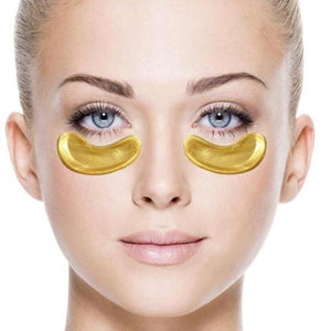 24k Gold Eye Mask With Collagen-birthday-gift-for-men-and-women-gift-feed.com