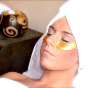 24k Gold Eye Mask With Collagen-birthday-gift-for-men-and-women-gift-feed.com