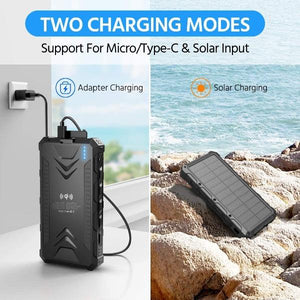 32800mAh Solar Wireless Charger Power Bank-birthday-gift-for-men-and-women-gift-feed.com