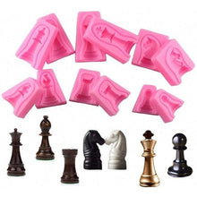 Load image into Gallery viewer, 3D Chess Piece Silicone Mold-birthday-gift-for-men-and-women-gift-feed.com

