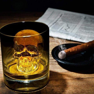 3D Skull Flexible Silicone Ice Cube Mold Tray-birthday-gift-for-men-and-women-gift-feed.com