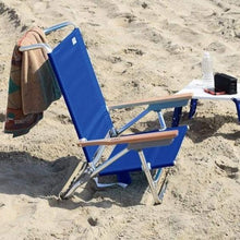 Load image into Gallery viewer, 5 Position Lay Flat Folding Beach Chair-birthday-gift-for-men-and-women-gift-feed.com

