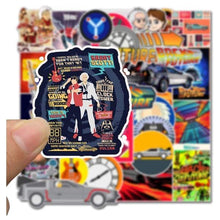 Load image into Gallery viewer, 50pcs Stickers For Back to The Future Fans-birthday-gift-for-men-and-women-gift-feed.com
