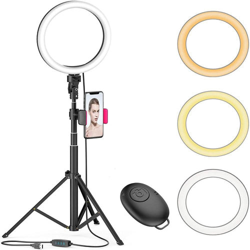 8 Inches Dimmable Selfie Ring Light-birthday-gift-for-men-and-women-gift-feed.com