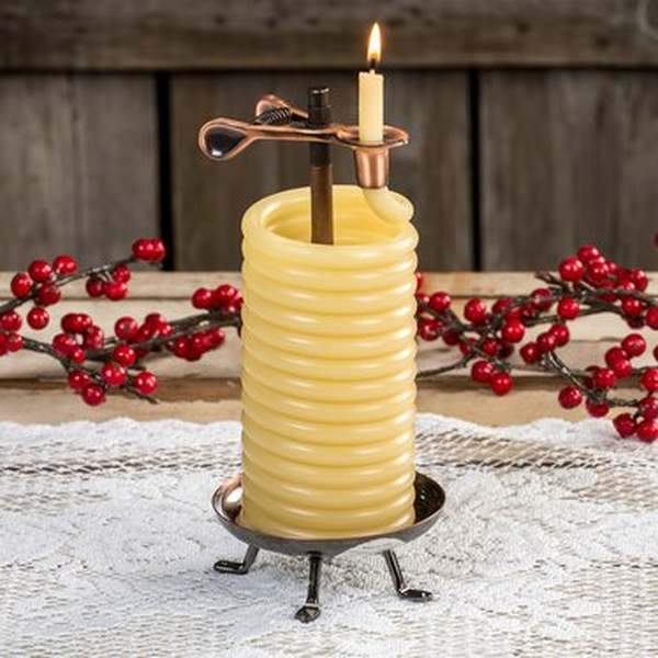 80-Hour Vertical Spiral Candle-birthday-gift-for-men-and-women-gift-feed.com