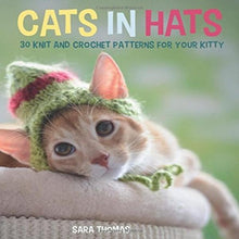 Load image into Gallery viewer, CATS IN HATS: Knitted Crochet Patterns for Your Kitty-birthday-gift-for-men-and-women-gift-feed.com
