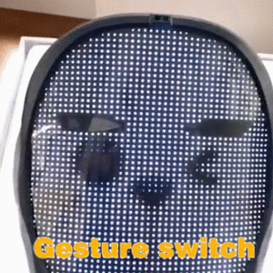 Full Face LED Display Mask For Halloween