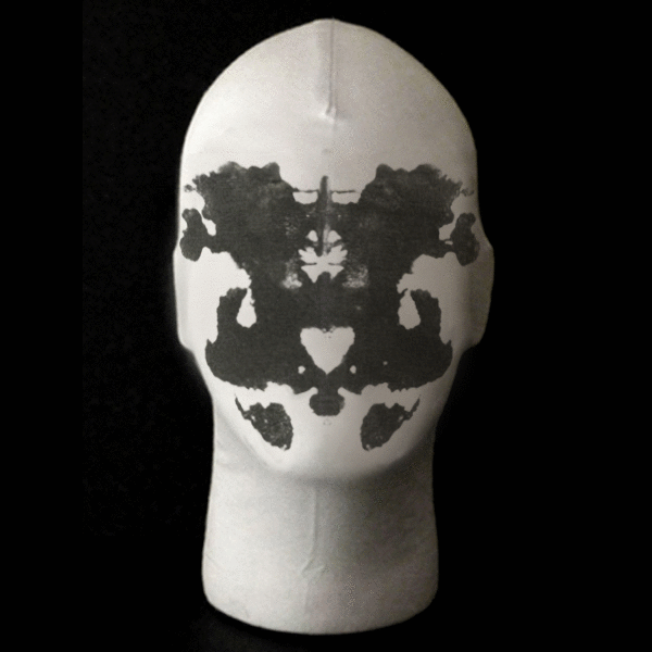 Moving Inkblot Rorschach Mask