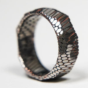 Superconductor Ring Titanium Niobium and Copper Custom Mens Ring-birthday-gift-for-men-and-women-gift-feed.com