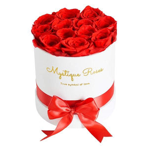 A Dozen Preserved Roses In A Box That Last More Than A Year-birthday-gift-for-men-and-women-gift-feed.com
