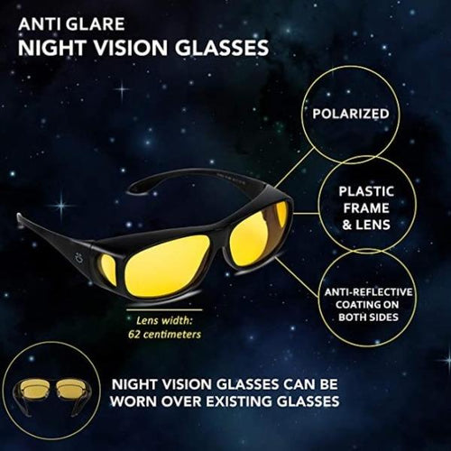 Anti Glare Night Driving Glasses for Men and Women-birthday-gift-for-men-and-women-gift-feed.com