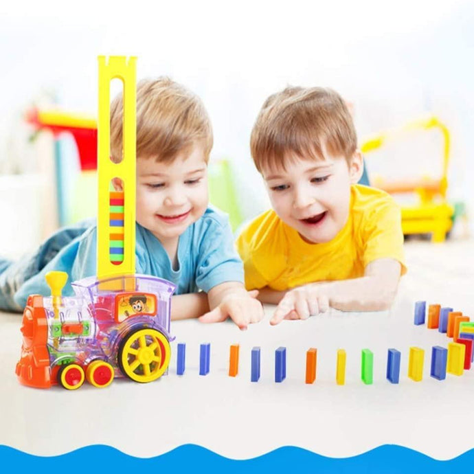 Automatic Domino Train Toy For Kids-birthday-gift-for-men-and-women-gift-feed.com