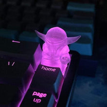Load image into Gallery viewer, Baby Yoda Grogu Backlit Gaming Keyboard Keycaps-birthday-gift-for-men-and-women-gift-feed.com
