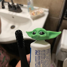Load image into Gallery viewer, Baby Yoda Toothpaste Topper With Painted Eyes-birthday-gift-for-men-and-women-gift-feed.com
