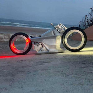 BALLISTIC CYCLES Futuristic Electric Chopper-birthday-gift-for-men-and-women-gift-feed.com