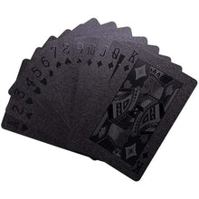 Load image into Gallery viewer, Black Gold Foil Playing Cards-birthday-gift-for-men-and-women-gift-feed.com
