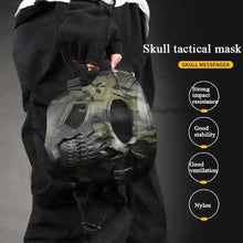 Load image into Gallery viewer, Black Skull Mask Tactical Paintball Mask-birthday-gift-for-men-and-women-gift-feed.com
