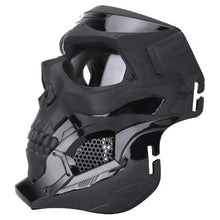 Load image into Gallery viewer, Black Skull Mask Tactical Paintball Mask-birthday-gift-for-men-and-women-gift-feed.com
