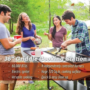 Blackstone Griddle Restaurant Grade Outdoor Flat Top Gas Grill-birthday-gift-for-men-and-women-gift-feed.com