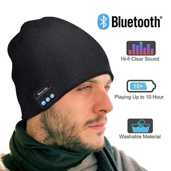 Bluetooth Hat with Control Panel-birthday-gift-for-men-and-women-gift-feed.com