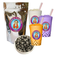Load image into Gallery viewer, BOBA TEA KIT Tea Powder Tapioca Pearls and Straws-birthday-gift-for-men-and-women-gift-feed.com
