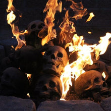 Load image into Gallery viewer, Campfire Fireplace Skull Logs-birthday-gift-for-men-and-women-gift-feed.com
