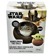 Load image into Gallery viewer, Chocolate Ball Filled with Marshmallow Baby Yoda-birthday-gift-for-men-and-women-gift-feed.com
