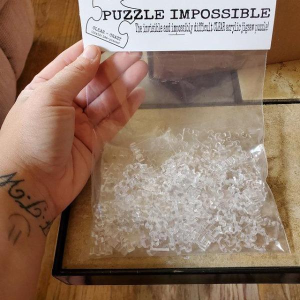 GIFT-FEED: Clear Puzzle Impossible Jigsaw Puzzles For Adults