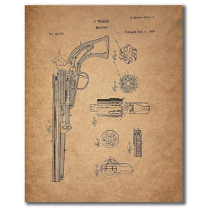 CLOSED GIVEAWAY - Antique Firearm Patent Posters-birthday-gift-for-men-and-women-gift-feed.com