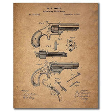 Load image into Gallery viewer, CLOSED GIVEAWAY - Antique Firearm Patent Posters-birthday-gift-for-men-and-women-gift-feed.com
