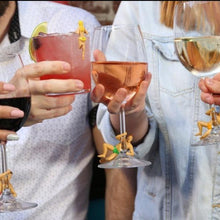 Load image into Gallery viewer, CLOSED GIVEAWAY - Drinking Buddies Cocktail Wine Glass Markers-birthday-gift-for-men-and-women-gift-feed.com

