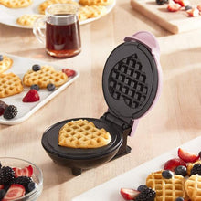 Load image into Gallery viewer, CLOSED GIVEAWAY - Heart Mini Waffle Maker Machine-birthday-gift-for-men-and-women-gift-feed.com
