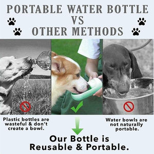 CLOSED GIVEAWAY - Portable Collapsible Pet Travel Water Dispenser Bottle-birthday-gift-for-men-and-women-gift-feed.com