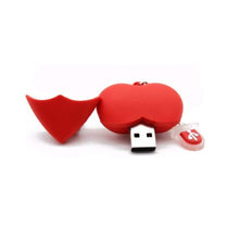 Load image into Gallery viewer, CLOSED GIVEAWAY - Red Silicone Heart USB Memory Stick-birthday-gift-for-men-and-women-gift-feed.com
