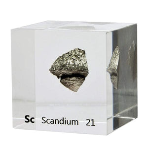 Collectible Natural Earth Elements in Acrylic Cube-birthday-gift-for-men-and-women-gift-feed.com