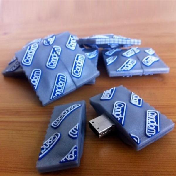Condom Shaped Novelty USB Flash Drive-birthday-gift-for-men-and-women-gift-feed.com