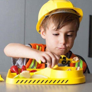 Construction Themed Kids Dinnerware Set-birthday-gift-for-men-and-women-gift-feed.com