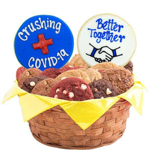 Cookie Gift Basket For Our First Responder Heroes-birthday-gift-for-men-and-women-gift-feed.com