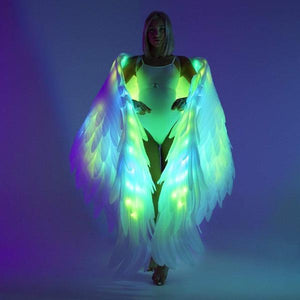 Cosplay Angel Wings Pixel Fairy Wings with 200 LEDs-birthday-gift-for-men-and-women-gift-feed.com