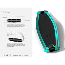 Load image into Gallery viewer, CURVE Skateboard Concept-birthday-gift-for-men-and-women-gift-feed.com
