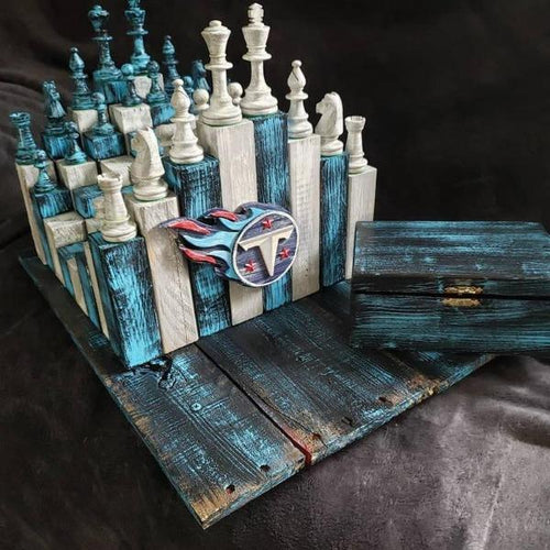 Custom Handmade 3d Chess Board With Stair Steps-birthday-gift-for-men-and-women-gift-feed.com