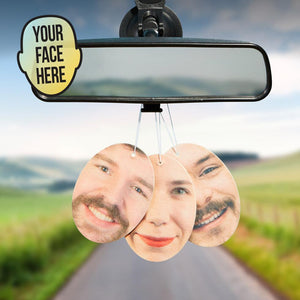 Custom Picture Personalised Car Air Freshener-birthday-gift-for-men-and-women-gift-feed.com
