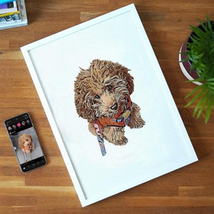 Customized Pet Prints for Animal Lovers-birthday-gift-for-men-and-women-gift-feed.com